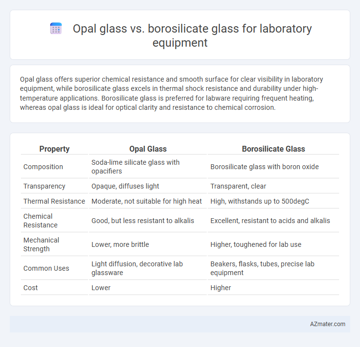 Opal glass vs. borosilicate glass for laboratory equipment - What is The Difference?