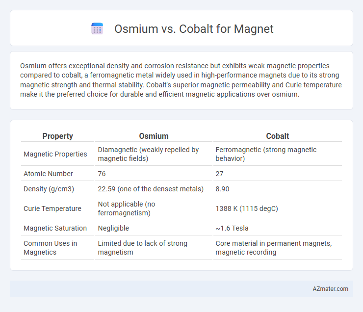 Osmium vs. Cobalt for Magnet - What is The Difference?