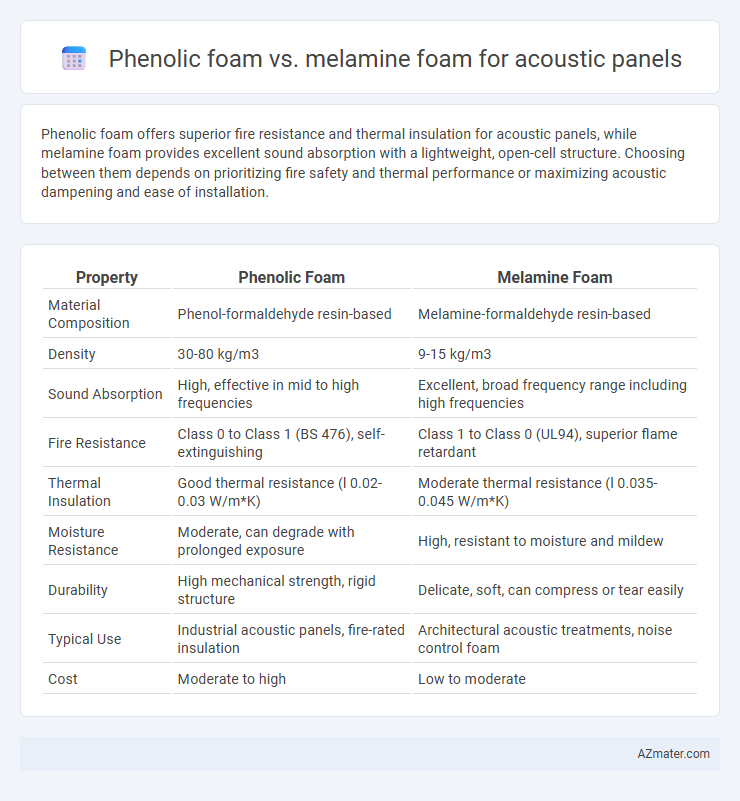 Phenolic foam vs. melamine foam for acoustic panels - What is The Difference?