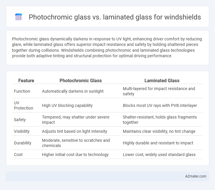 Photochromic glass vs. laminated glass for windshields - What is The Difference?