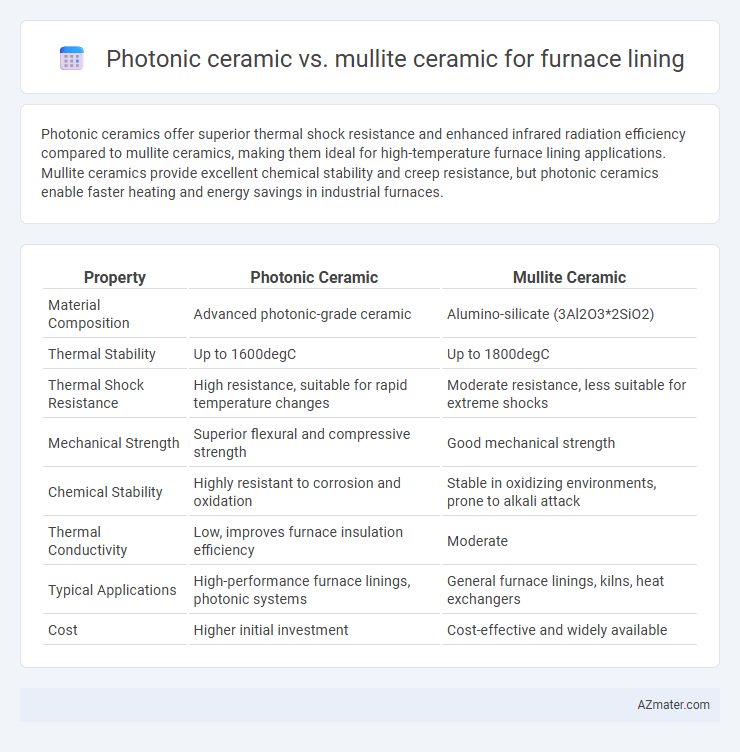 Photonic ceramic vs. mullite ceramic for furnace lining - What is The Difference?