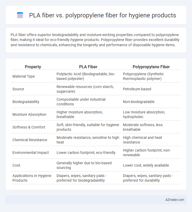 PLA fiber vs. polypropylene fiber for hygiene products - What is The Difference?