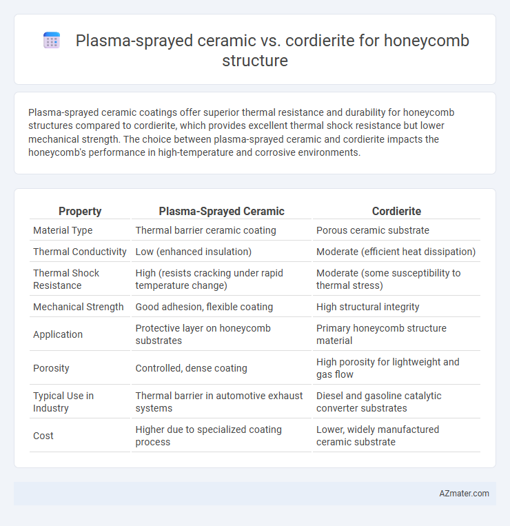 Plasma-sprayed ceramic vs. cordierite for honeycomb structure - What is The Difference?