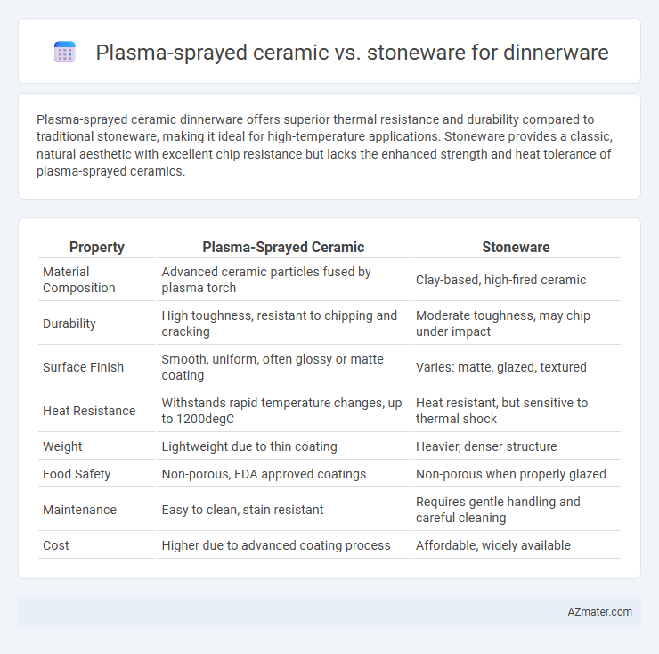 Plasma-sprayed ceramic vs. stoneware for dinnerware - What is The Difference?