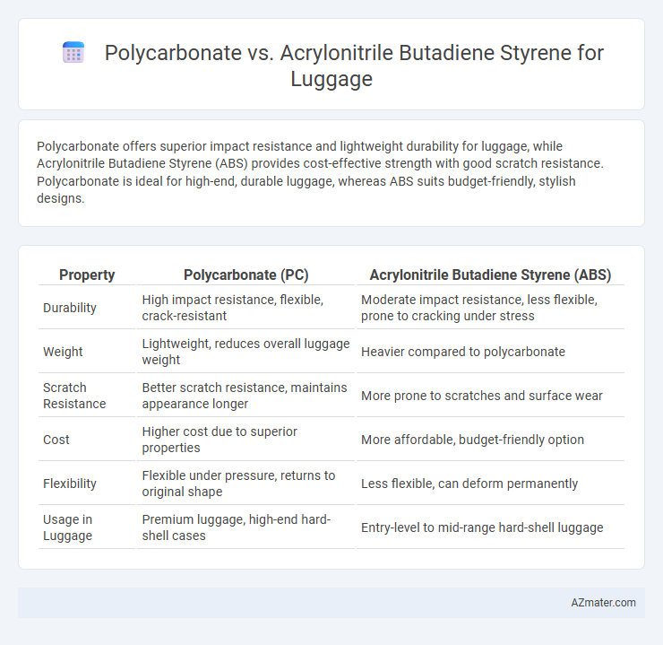 Polycarbonate vs. Acrylonitrile Butadiene Styrene for Luggage - What is The Difference?