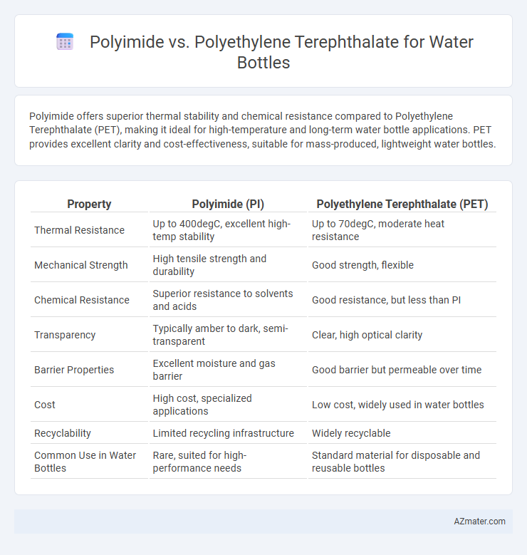 Polyimide vs. Polyethylene Terephthalate for Water Bottles - What is The Difference?