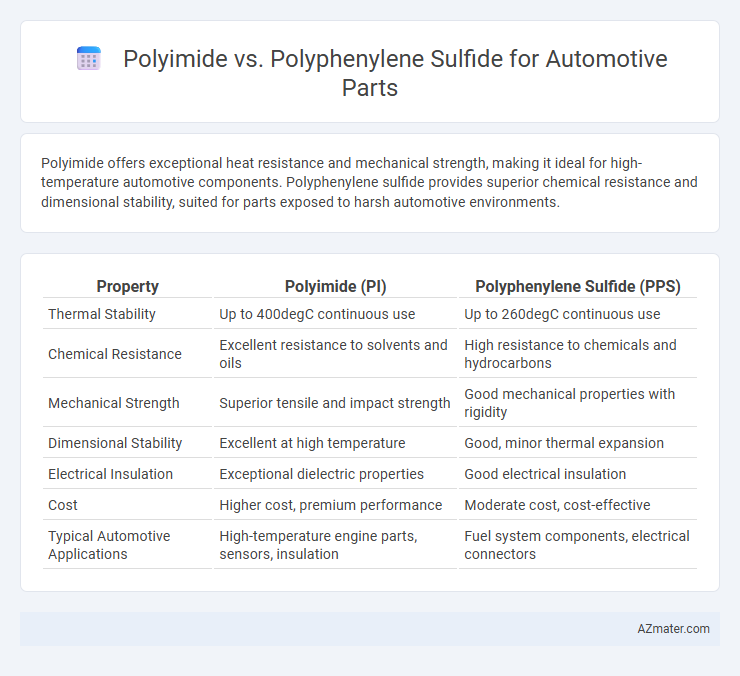 Polyimide vs. Polyphenylene Sulfide for Automotive Parts - What is The Difference?