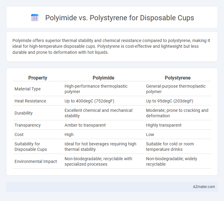 Polyimide vs. Polystyrene for Disposable Cups - What is The Difference?