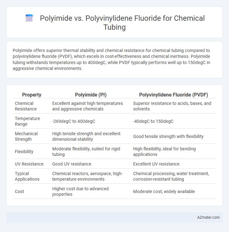 Polyimide vs. Polyvinylidene Fluoride for Chemical Tubing - What is The Difference?