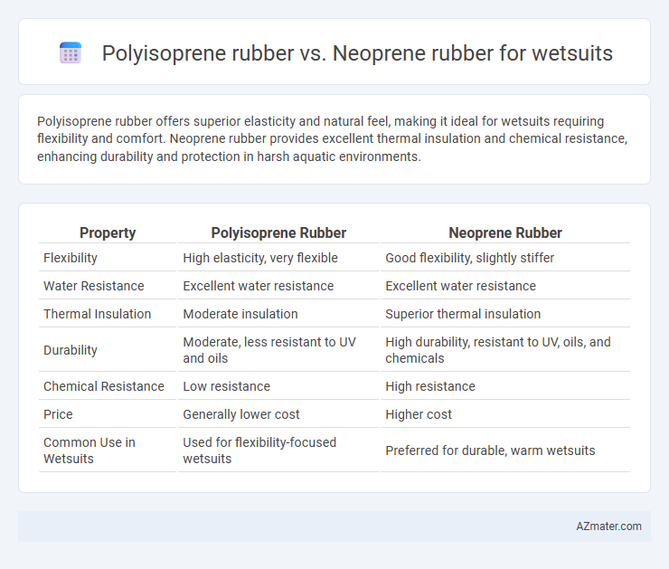 Polyisoprene rubber vs. Neoprene rubber for wetsuits - What is The Difference?