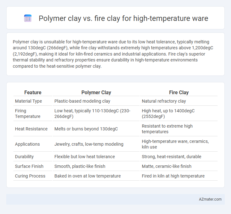 Polymer clay vs. fire clay for high-temperature ware - What is The Difference?