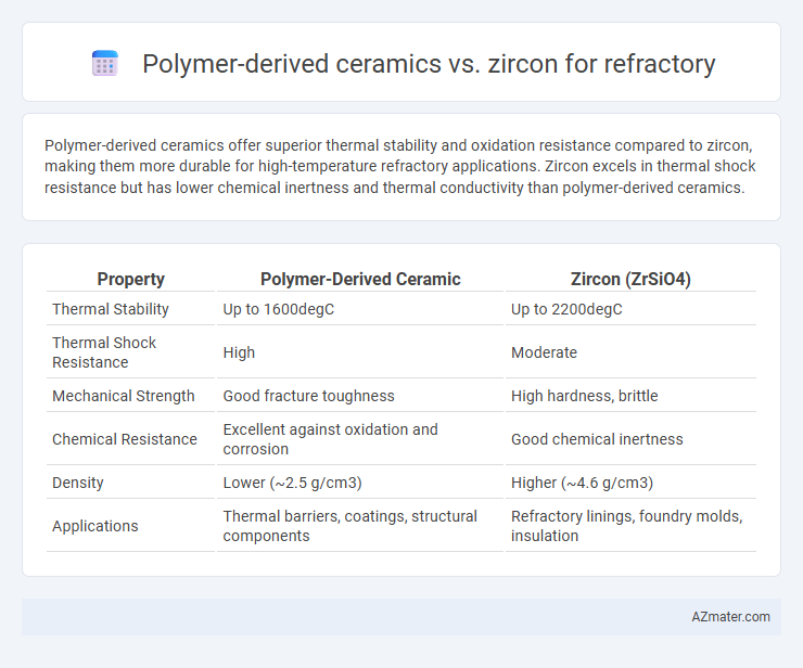 Polymer-derived ceramics vs. zircon for refractory - What is The Difference?