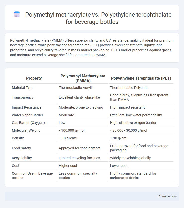 Polymethyl methacrylate vs. Polyethylene terephthalate for beverage bottles - What is The Difference?