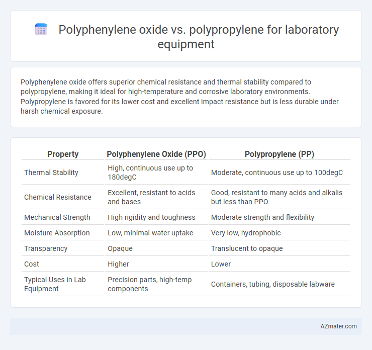Polyphenylene oxide vs. polypropylene for laboratory equipment - What is The Difference?