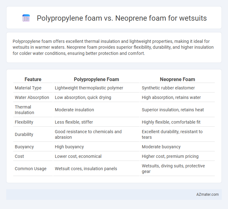 Polypropylene foam vs. Neoprene foam for wetsuits - What is The Difference?