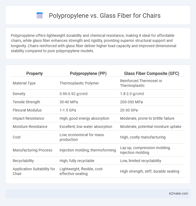 Polypropylene vs. Glass Fiber for Chairs - What is The Difference?