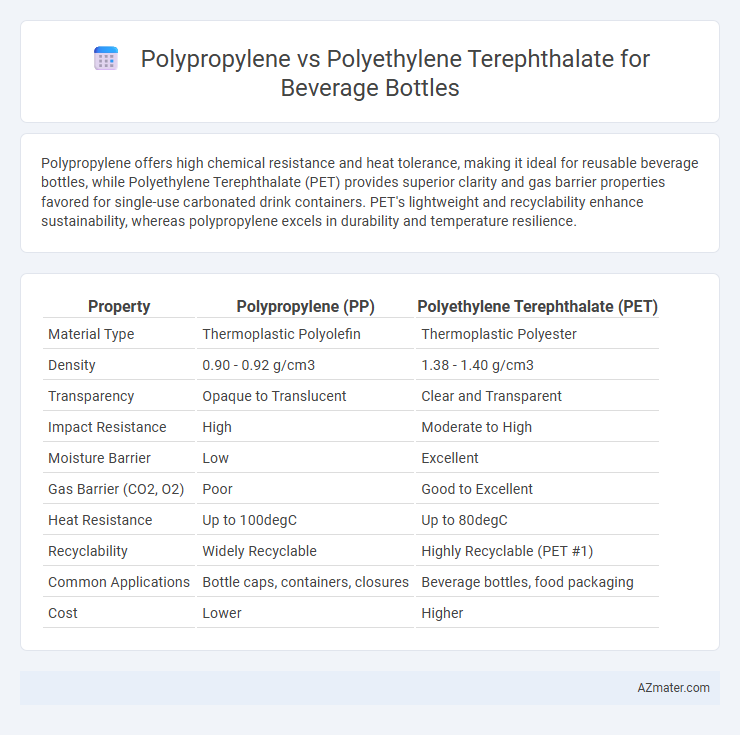 Polypropylene vs Polyethylene Terephthalate for Beverage Bottles - What is The Difference?