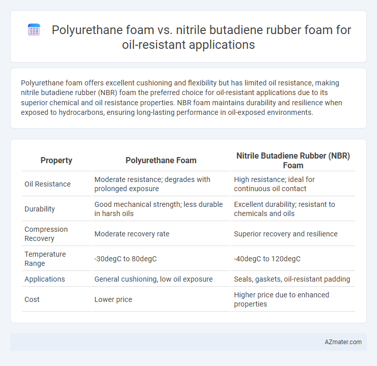 Polyurethane foam vs. nitrile butadiene rubber foam for oil-resistant applications - What is The Difference?
