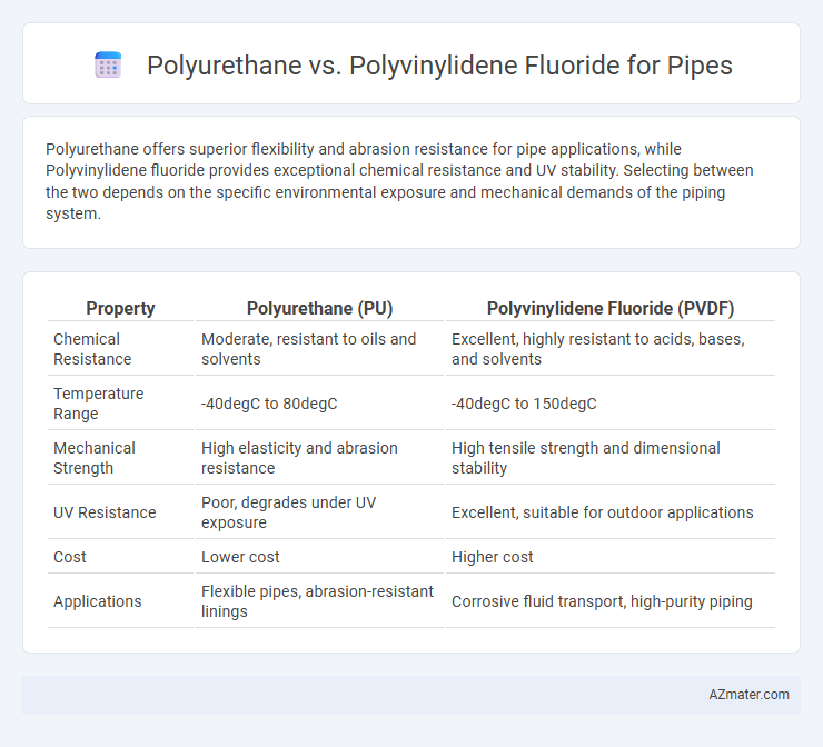 Polyurethane vs. Polyvinylidene Fluoride for Pipes - What is The Difference?
