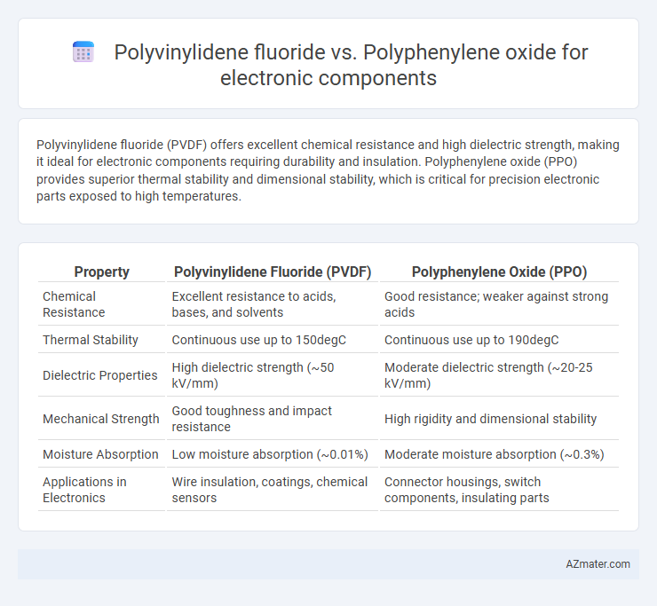 Polyvinylidene fluoride vs. Polyphenylene oxide for electronic components - What is The Difference?