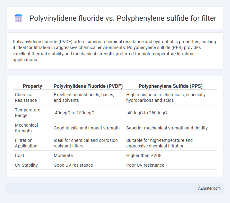 Polyvinylidene fluoride vs. Polyphenylene sulfide for filter - What is The Difference?