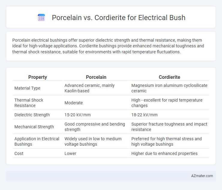 Porcelain vs. Cordierite for Electrical Bush - What is The Difference?