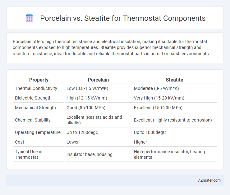 Porcelain vs. Steatite for Thermostat Components - What is The Difference?