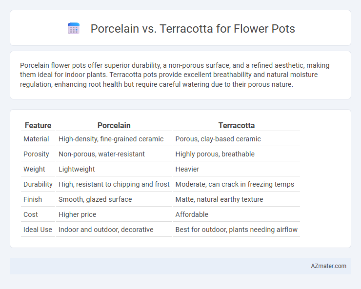 Porcelain vs. Terracotta for Flower Pots - What is The Difference?