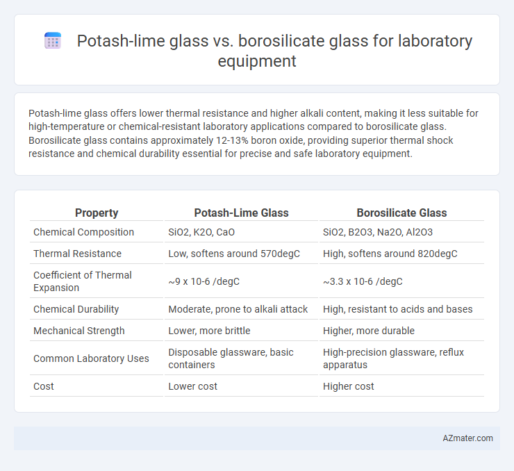 Potash-lime glass vs. borosilicate glass for laboratory equipment - What is The Difference?