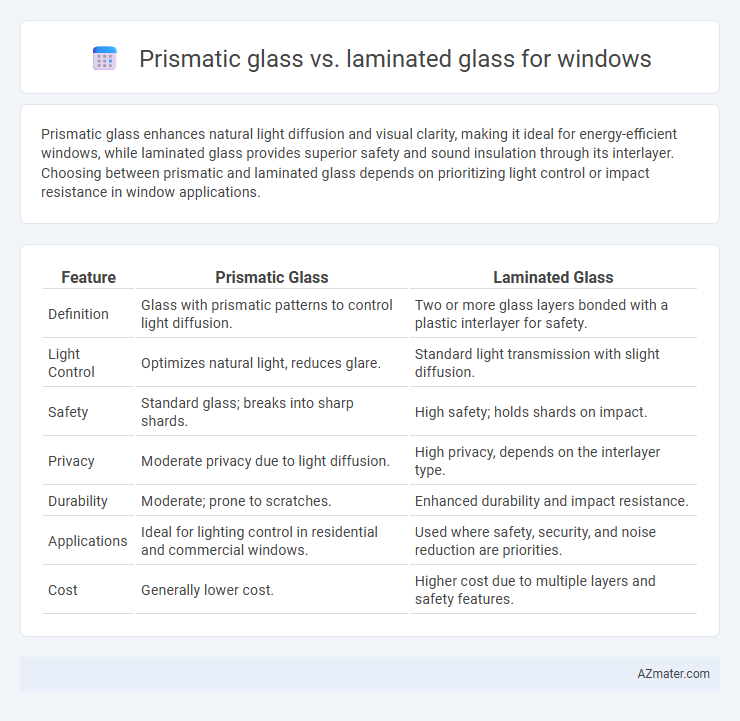 Prismatic glass vs. laminated glass for windows - What is The Difference?