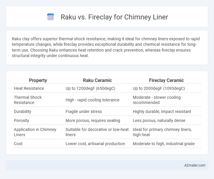 Raku vs. Fireclay for Chimney Liner - What is The Difference?