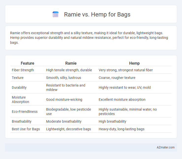 Ramie vs. Hemp for Bags - What is The Difference?