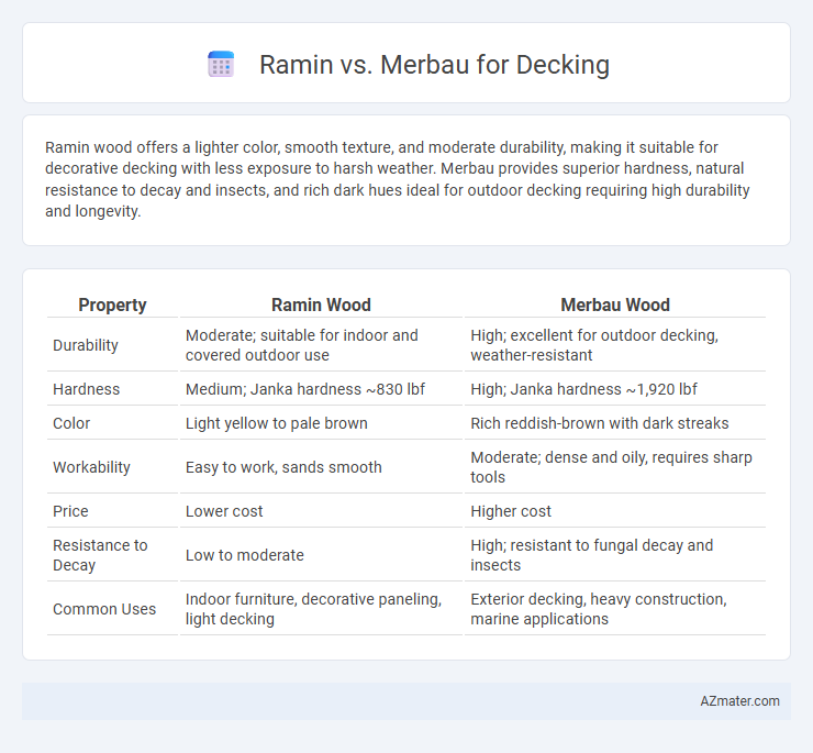 Ramin vs. Merbau for Decking - What is The Difference?