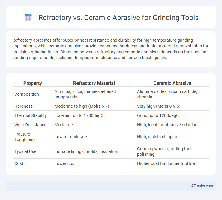 Refractory vs. Ceramic Abrasive for Grinding Tools - What is The Difference?