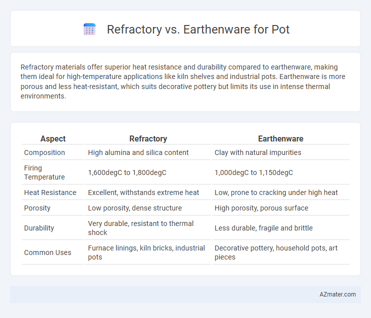 Refractory vs. Earthenware for Pot - What is The Difference?