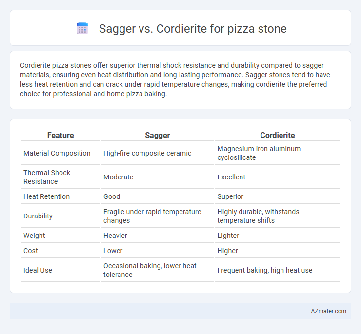 Sagger vs. Cordierite for pizza stone - What is The Difference?
