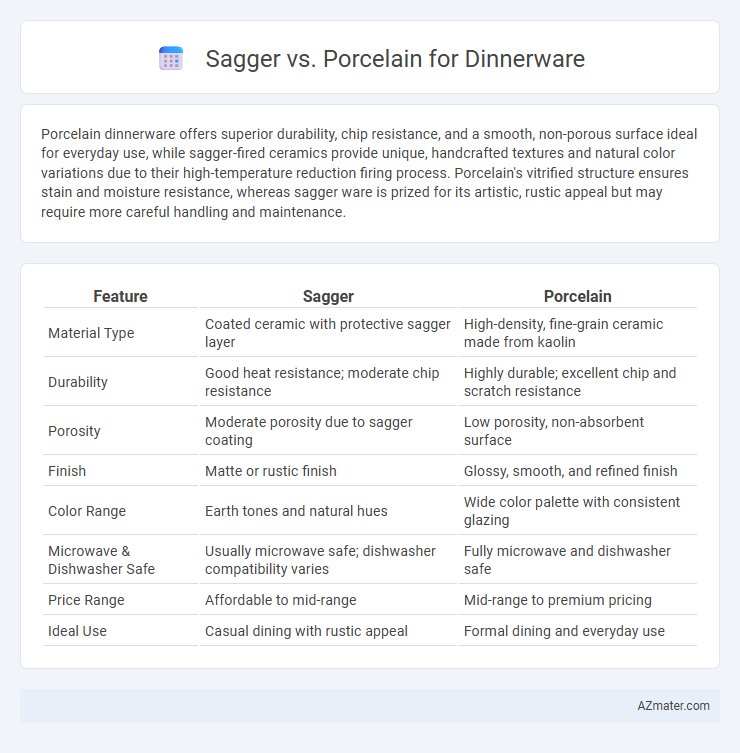 Sagger vs. Porcelain for Dinnerware - What is The Difference?