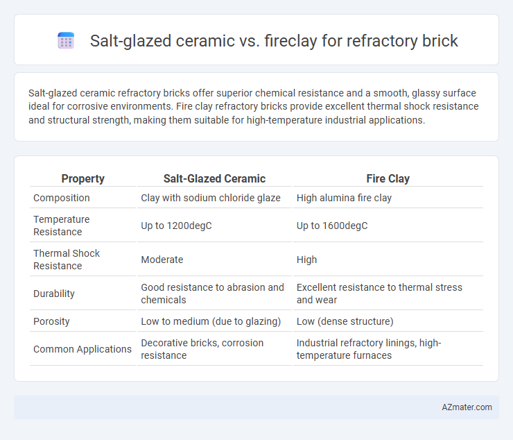 Salt-glazed ceramic vs. fireclay for refractory brick - What is The Difference?