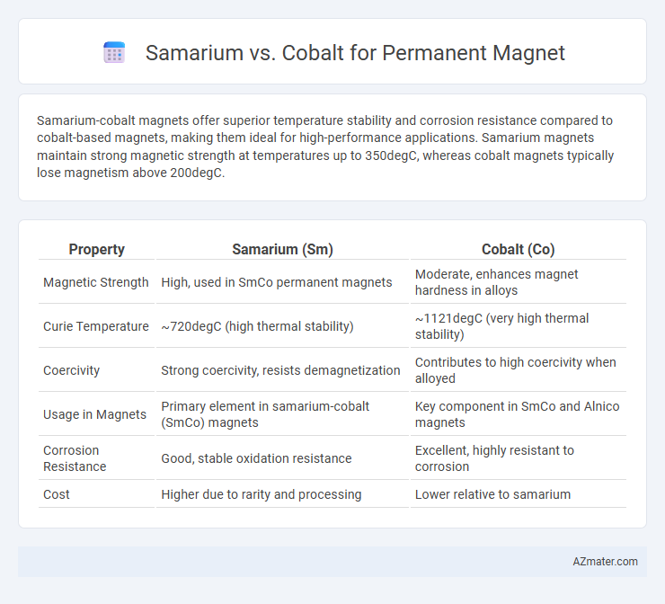 Samarium vs. Cobalt for Permanent Magnet - What is The Difference?
