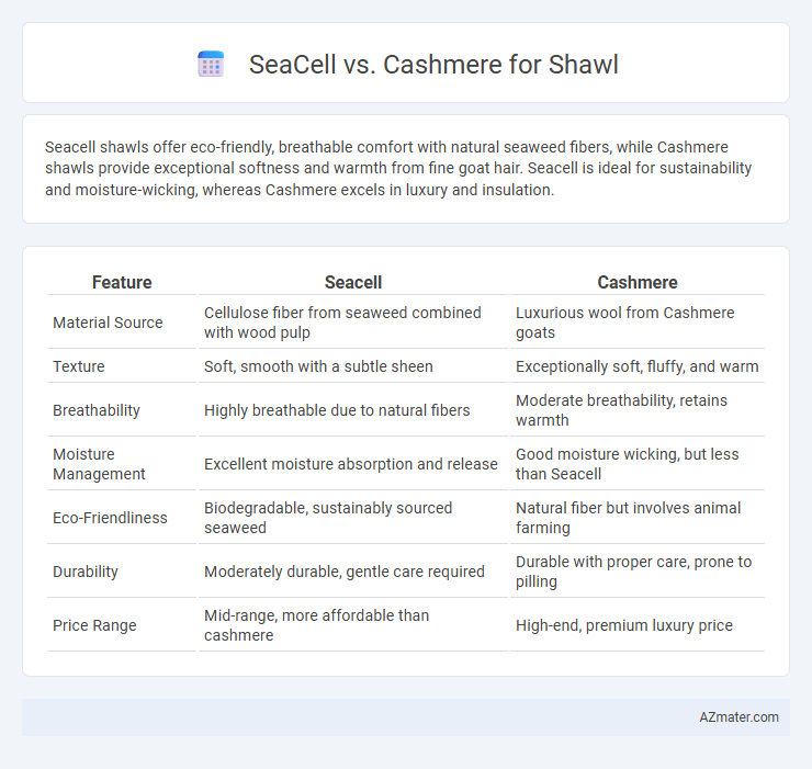 SeaCell vs. Cashmere for Shawl - What is The Difference?