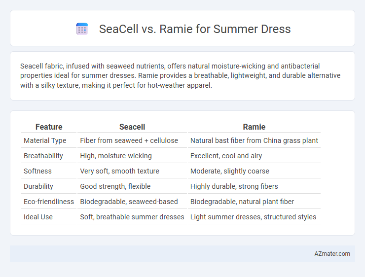 SeaCell vs. Ramie for Summer Dress - What is The Difference?