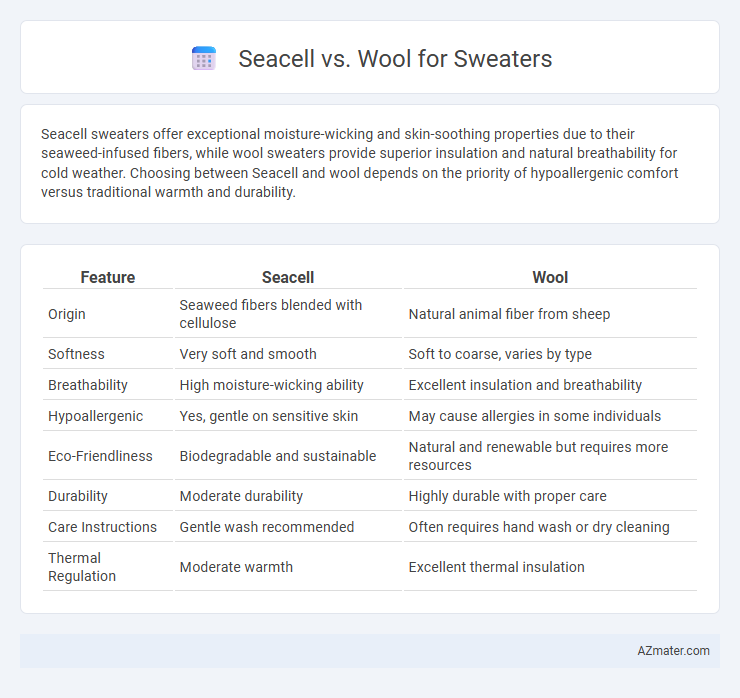 Seacell vs. Wool for Sweaters - What is The Difference?