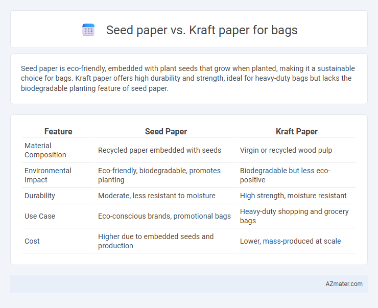 Seed paper vs. Kraft paper for bags - What is The Difference?