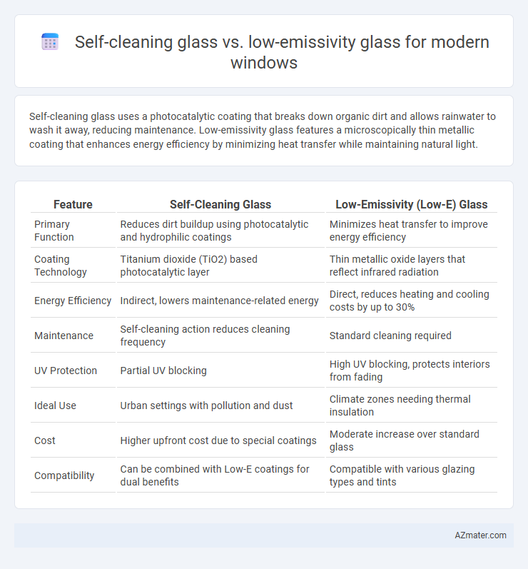 Self-cleaning glass vs. low-emissivity glass for modern windows - What is The Difference?