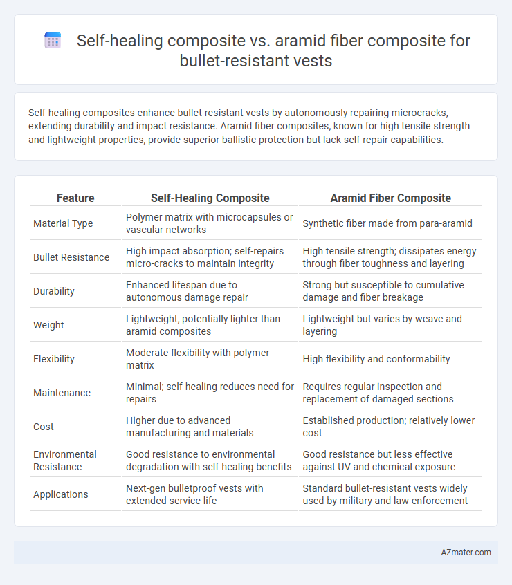 Self-healing composite vs. aramid fiber composite for bullet-resistant vests - What is The Difference?