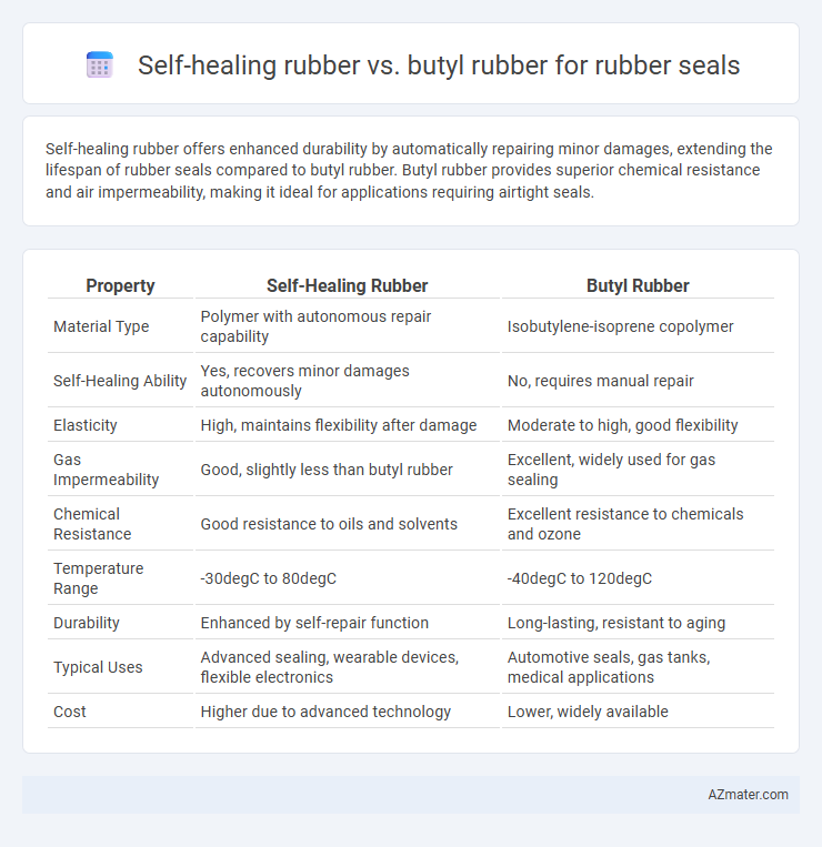Self-healing rubber vs. butyl rubber for rubber seals - What is The Difference?