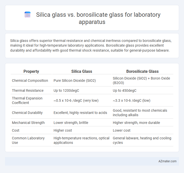 Silica glass vs. borosilicate glass for laboratory apparatus - What is The Difference?