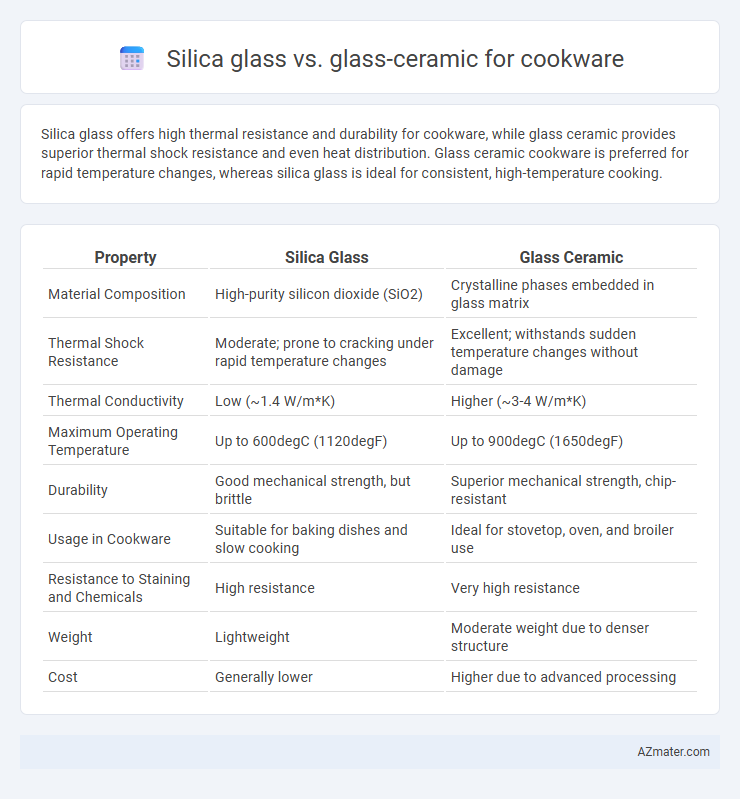 Silica glass vs. glass-ceramic for cookware - What is The Difference?