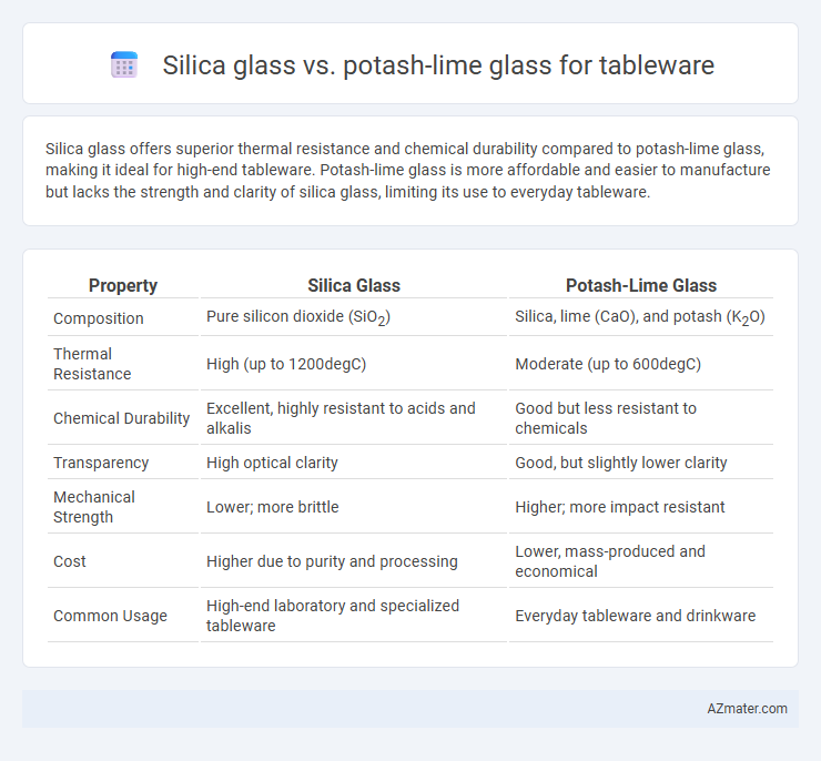 Silica glass vs. potash-lime glass for tableware - What is The Difference?