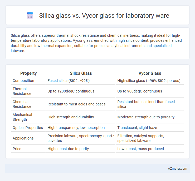 Silica glass vs. Vycor glass for laboratory ware - What is The Difference?